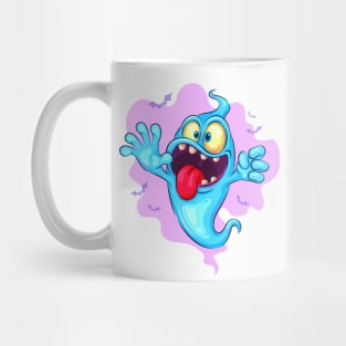 Cute Cartoon Ghost. Mug